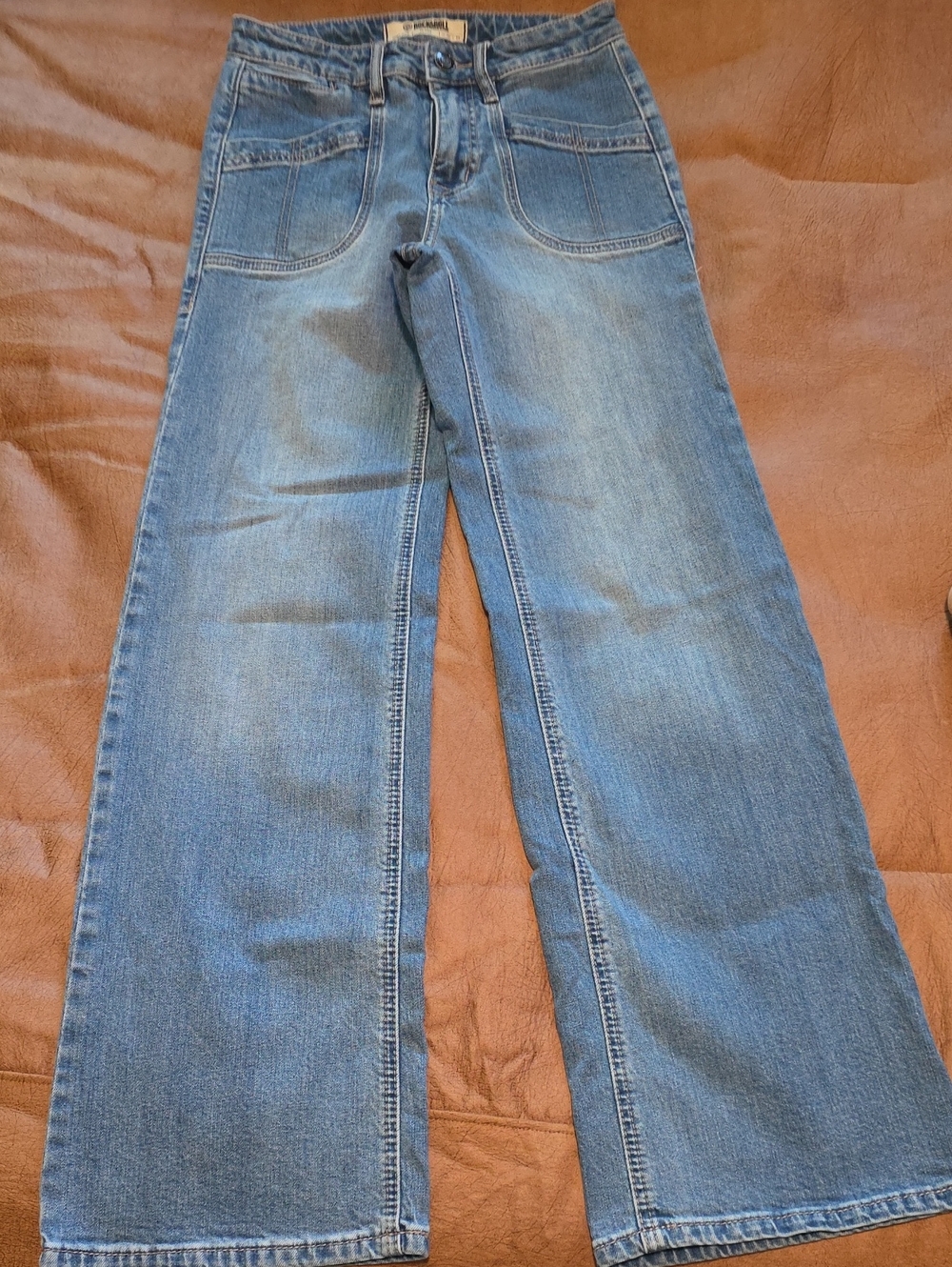 Rock&Roll High Rise Flare Blue Jeans